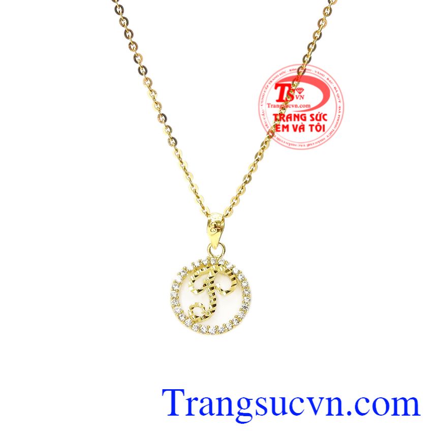 Bộ mặt dây chữ P xinh xắn, Trang sức bộ Bộ mặt dây chữ P xinh xắn, Trang sức bộ