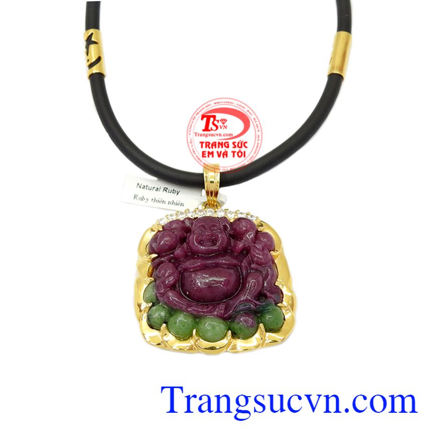 Bộ mặt dây Di Lặc bọc vàng, Bộ trang sức vàng nam