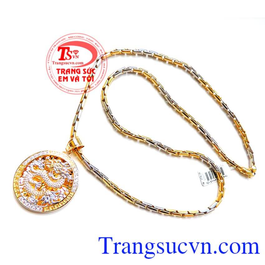 Bộ mặt dây nam Rồng Vàng bền đẹp, Bộ trang sức vàng nam Bộ mặt dây nam Rồng Vàng bền đẹp, Bộ trang sức vàng nam