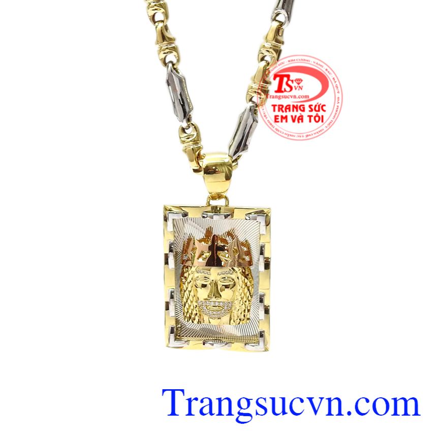 Bộ mặt d&acirc;y nam vương quyền, Bộ trang sức v&agrave;ng nam