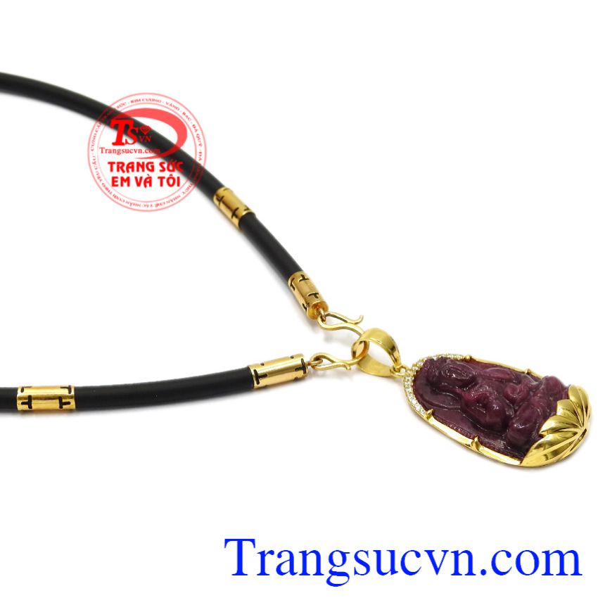 Bộ mặt dây phật bản mệnh tuổi Tuất-Hợi, Bộ trang sức vàng nam Bộ mặt dây phật bản mệnh tuổi Tuất-Hợi, Bộ trang sức vàng nam