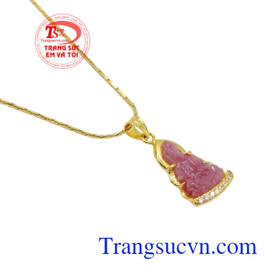 Bộ mặt dây quan âm ruby an yên, Trang sức bộ Bộ mặt dây quan âm ruby an yên, Trang sức bộ
