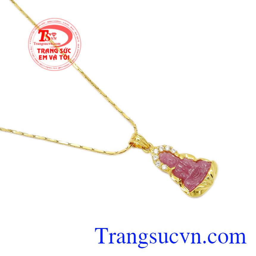 Bộ mặt dây quan âm ruby, Trang sức bộ