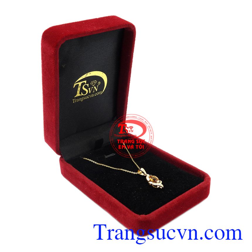 Bộ mặt dây thạch anh vàng, Trang sức bộ