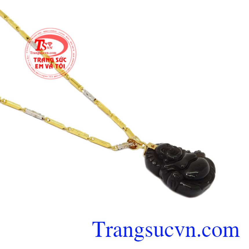 Bộ mặt dây vàng Di Lặc, Bộ trang sức vàng nam Bộ mặt dây vàng Di Lặc, Bộ trang sức vàng nam