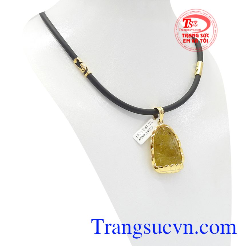 Bộ mặt Phật tuổi Mùi- Thân bọc vàng, Bộ trang sức vàng nam