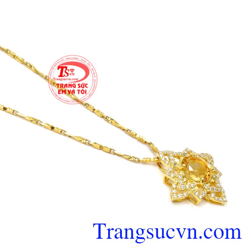 Bộ mặt thạch anh vàng độc đáo, Trang sức bộ