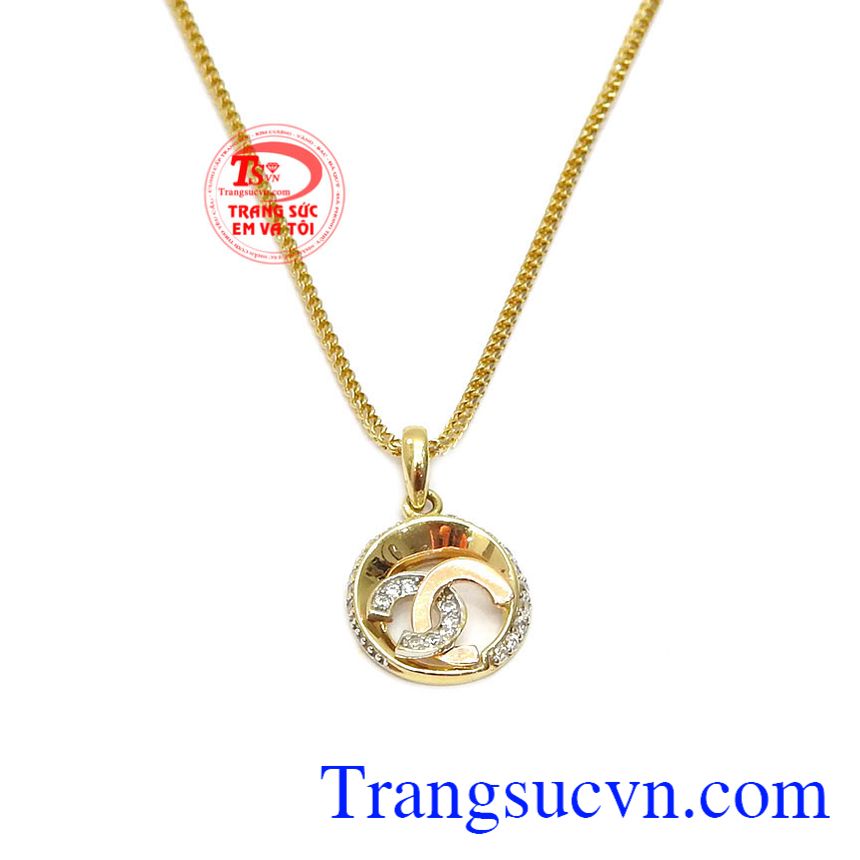 Bộ trang sức channel tinh tế, trang sức bộ