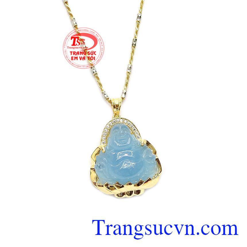 Bộ trang sức di lặc aquamarine, Trang sức bộ Bộ trang sức di lặc aquamarine, Trang sức bộ