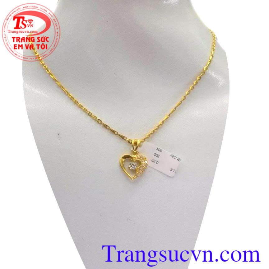 Bộ trang sức mặt dây trái tim, Trang sức bộ Bộ trang sức mặt dây trái tim, Trang sức bộ