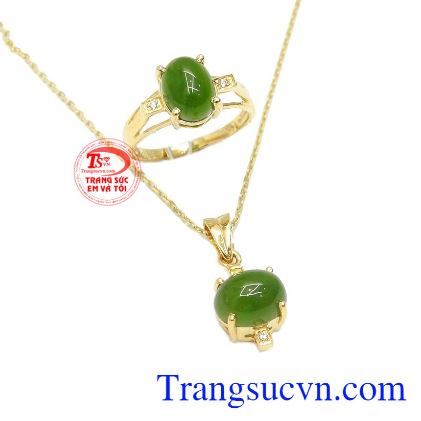 Bộ trang sức nepherite độc đáo, Trang sức bộ Bộ trang sức nepherite độc đáo, Trang sức bộ