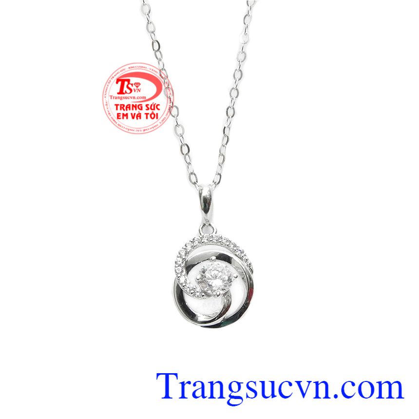 Bộ trang sức nữ hoa vàng trắng 18k, Trang sức bộ Bộ trang sức nữ hoa vàng trắng 18k, Trang sức bộ
