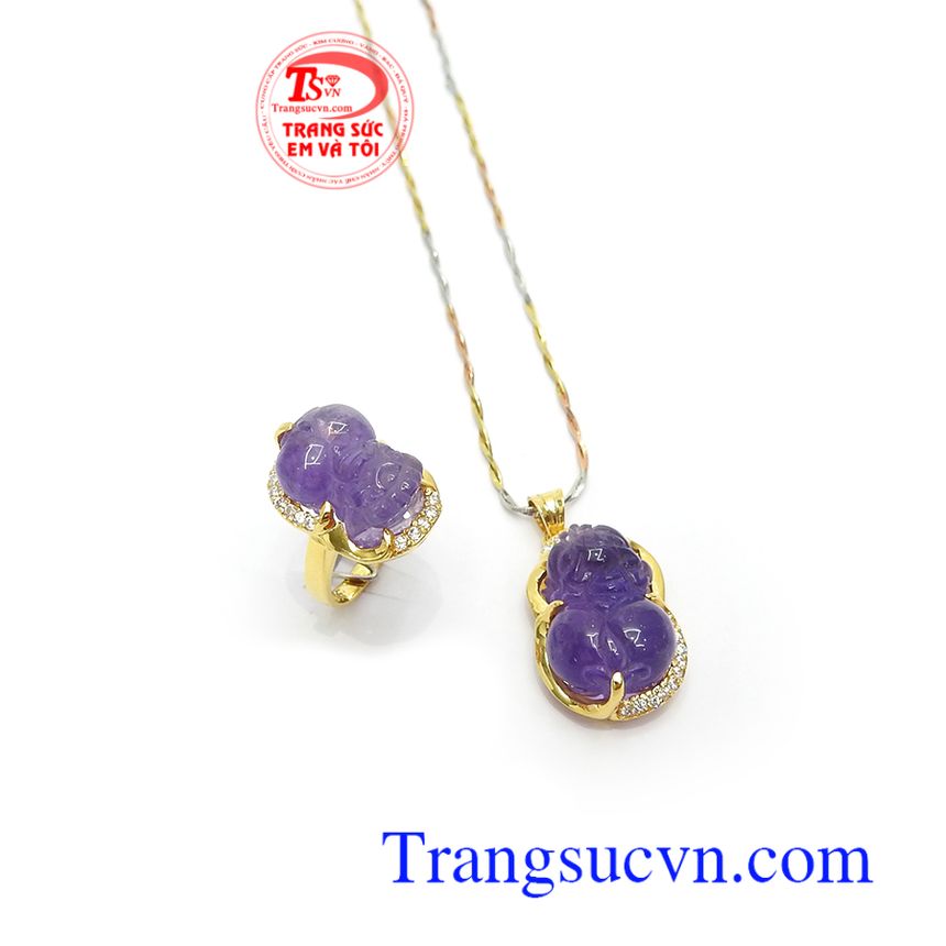 Bộ Trang Sức Thạch Anh Tím Bình An, Trang sức bộ