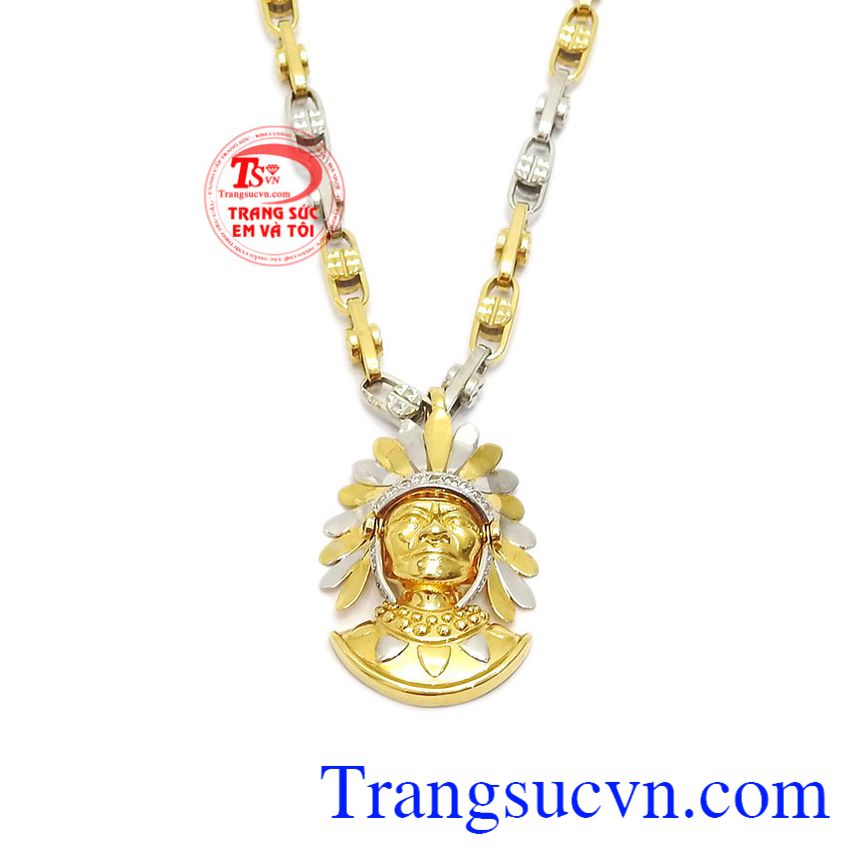 Bộ trang sức thổ dân độc đáo, bộ trang sức vàng nam