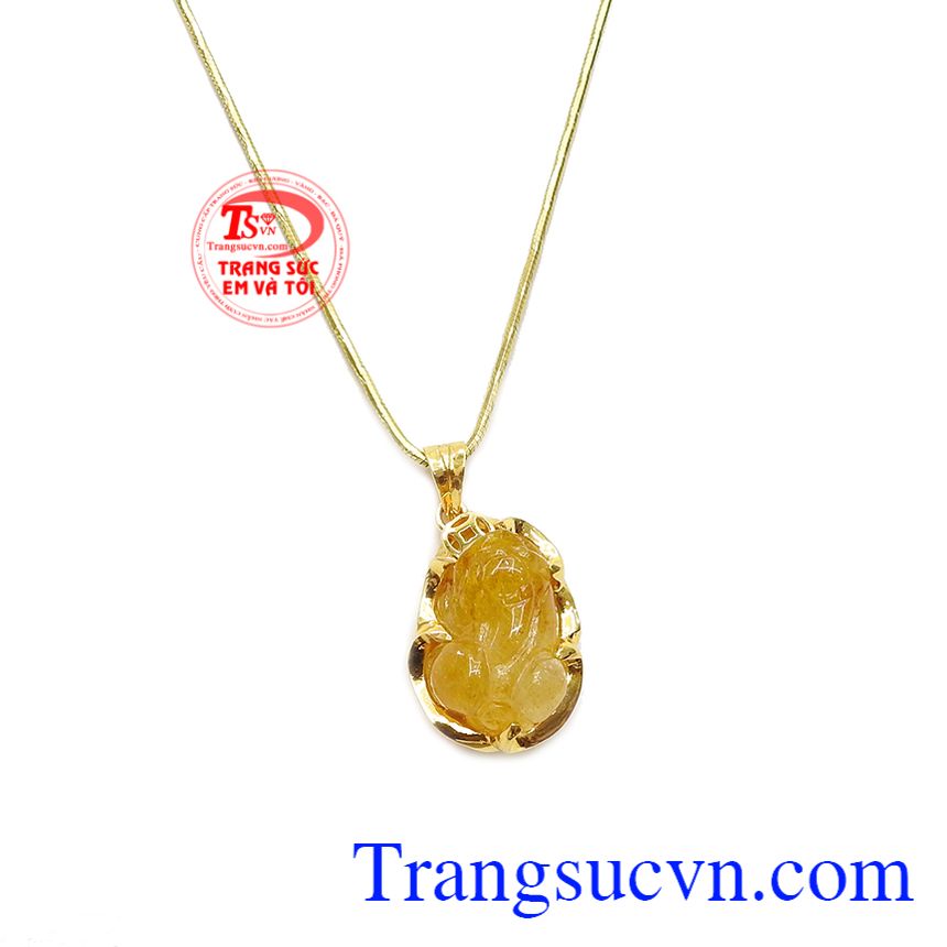 Bộ trang sức tỳ hưu thạch anh tóc thịnh vượng, Trang sức bộ Bộ trang sức tỳ hưu thạch anh tóc thịnh vượng, Trang sức bộ