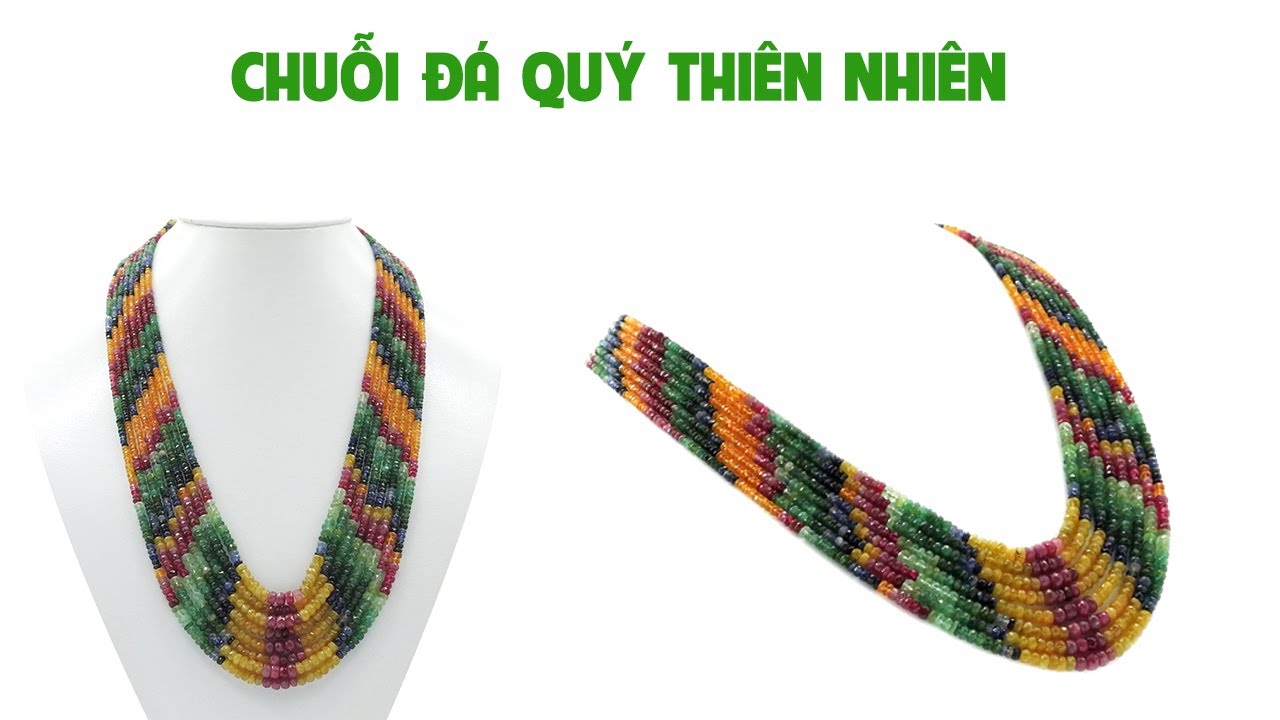 Chuỗi đá quý thiên nhiên Chuỗi đá quý thiên nhiên