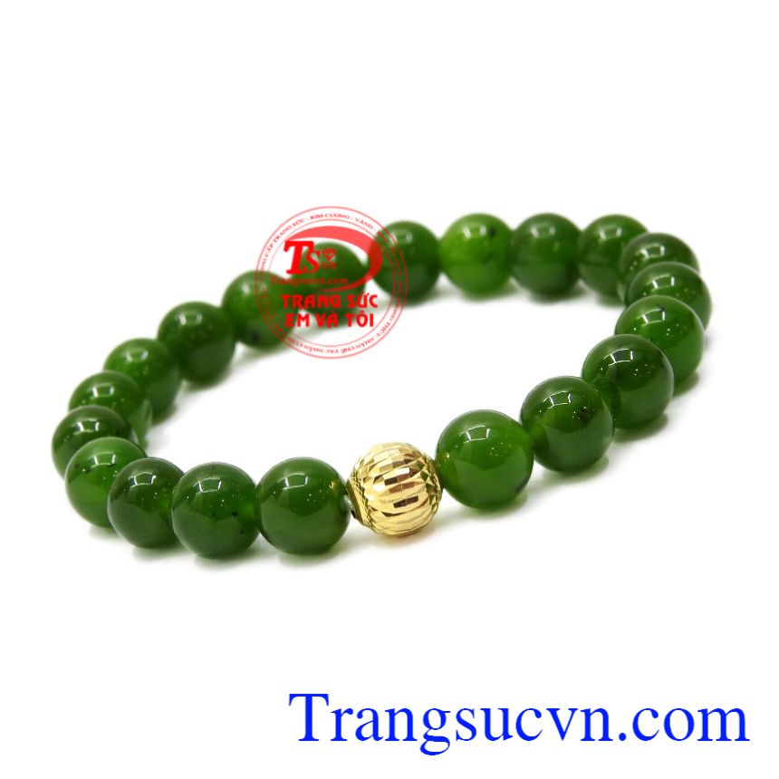 Chuỗi tay Nephrite charm vàng, Vòng tay nữ vàng