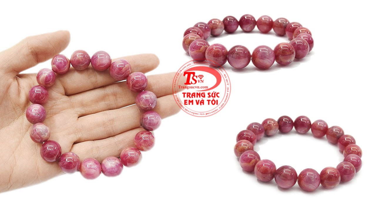 Chuỗi tay Ruby 12 ly Chuỗi tay Ruby 12 ly