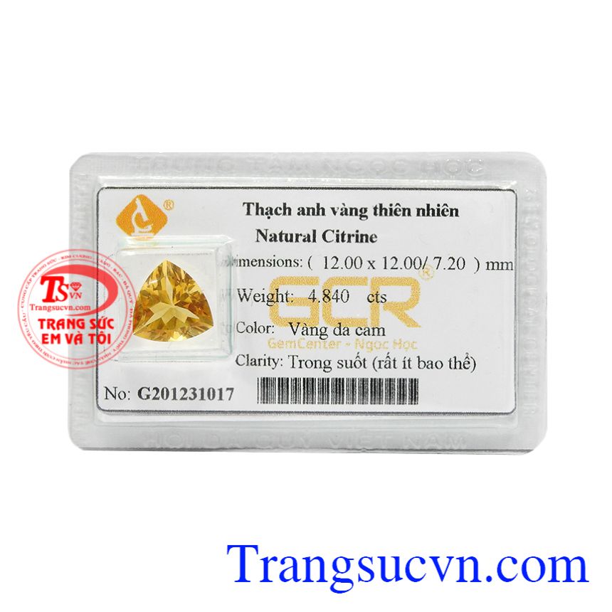 Đá thạch anh vàng hộ mệnh Đá thạch anh vàng hộ mệnh
