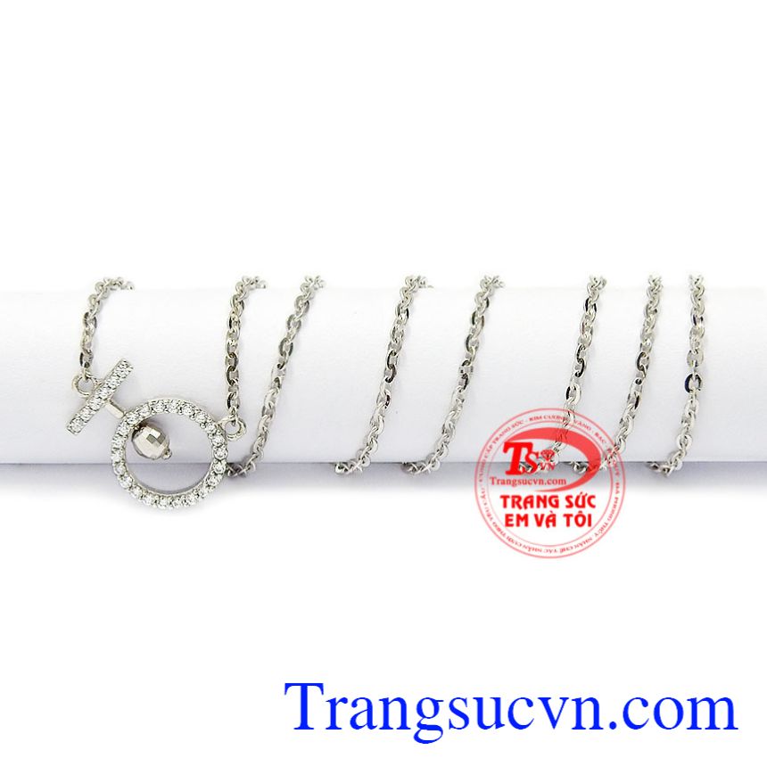 Dây chuyền liền mặt ngọt ngào, dây chuyền nữ Dây chuyền liền mặt ngọt ngào, dây chuyền nữ