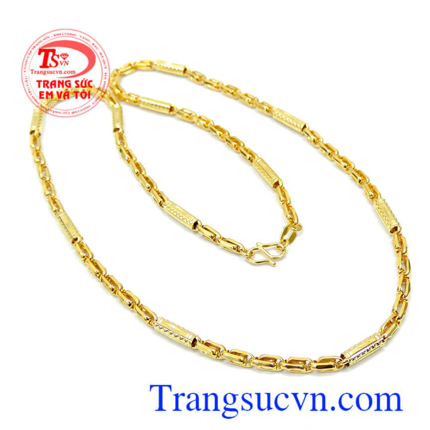 Dây chuyền nam phóng khoáng, Dây chuyền nam vàng tây Dây chuyền nam phóng khoáng, Dây chuyền nam vàng tây