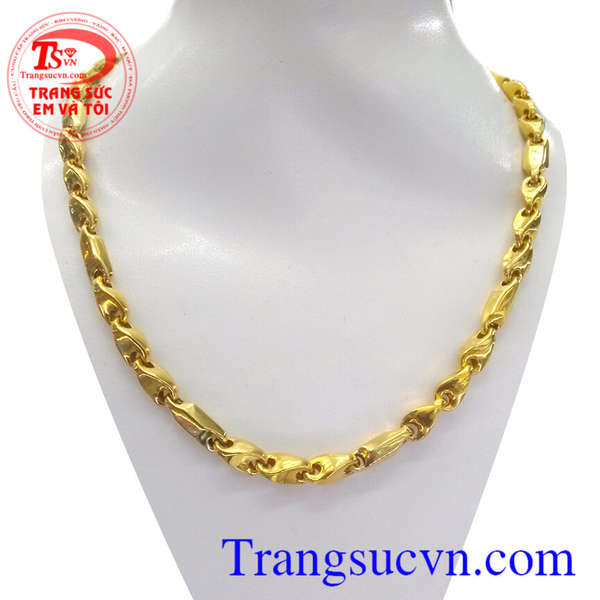 Dây chuyền nam vàng tây đẹp, Dây chuyền nam vàng tây