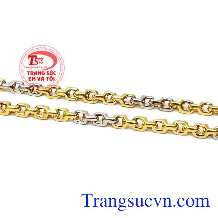 Dây chuyền thời trang nam tính, Dây chuyền nam vàng tây