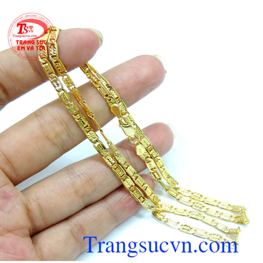 Dây chuyền vàng cá tính, Dây chuyền nam vàng tây Dây chuyền vàng cá tính, Dây chuyền nam vàng tây