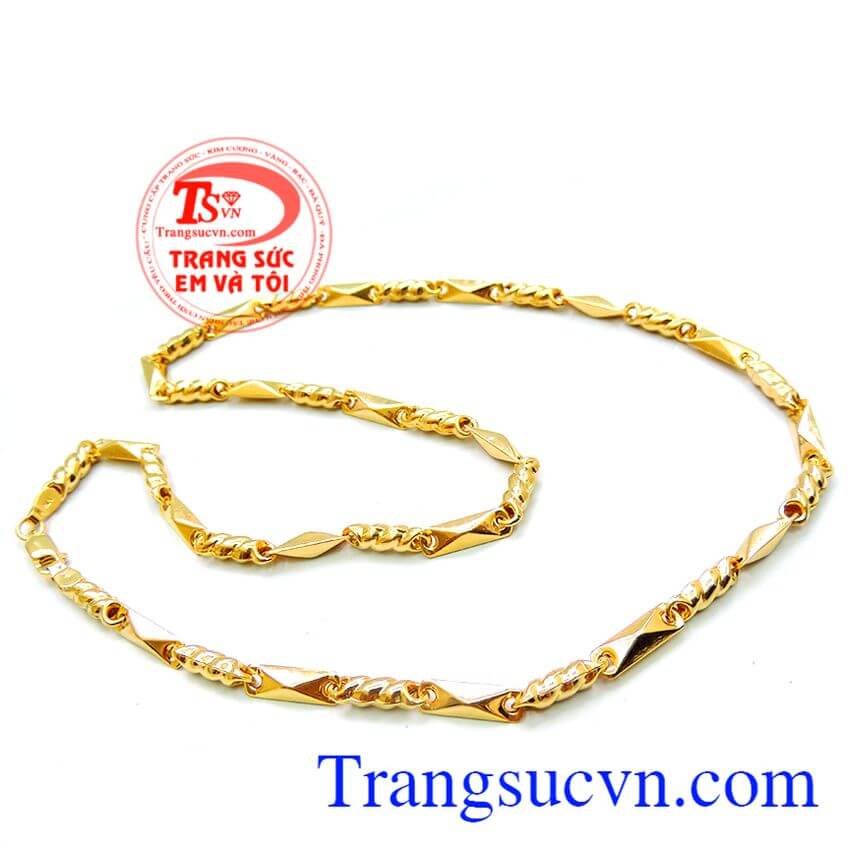 Dây chuyền vàng màu, Dây Chuyền Nam Vàng Tây Dây chuyền vàng màu, Dây Chuyền Nam Vàng Tây