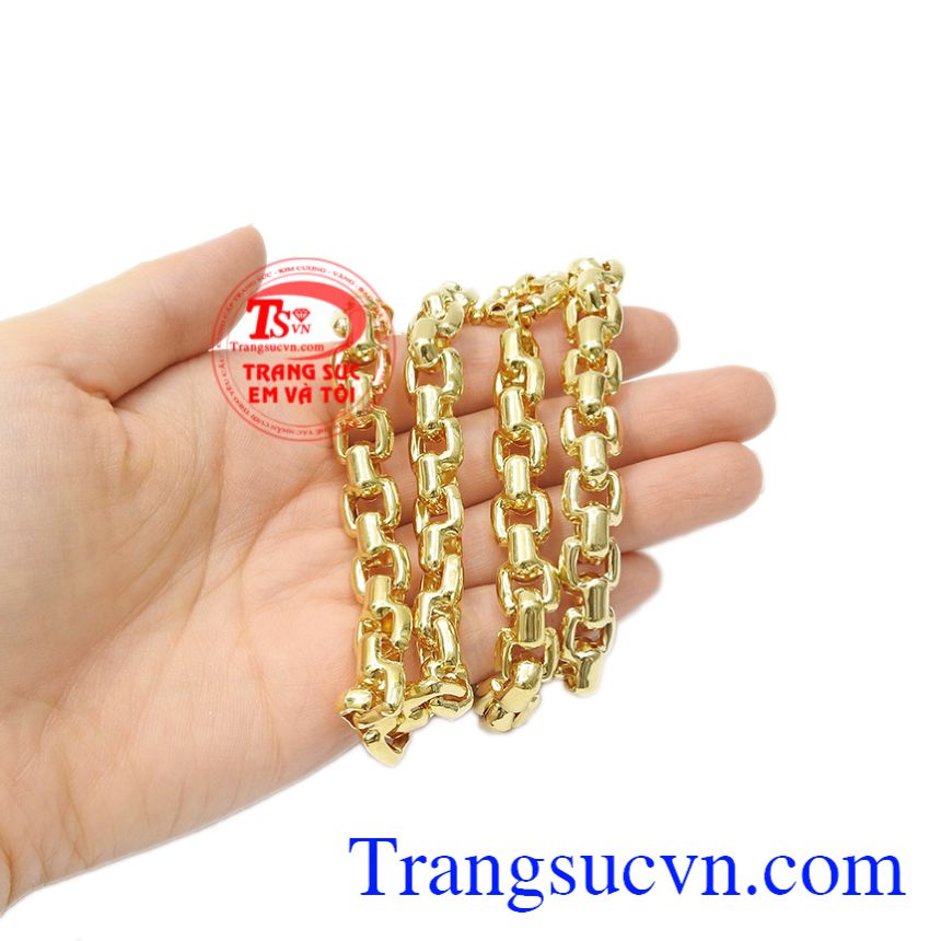 Dây chuyền vàng nam thành đạt, Dây chuyền nam vàng tây