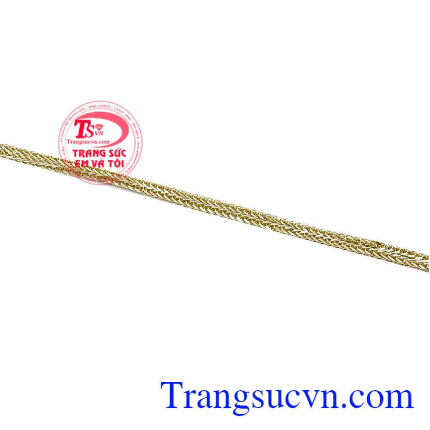 Dây chuyền vàng tặng người yêu dấu, Dây chuyền vàng 18k Ý Dây chuyền vàng tặng người yêu dấu, Dây chuyền vàng 18k Ý