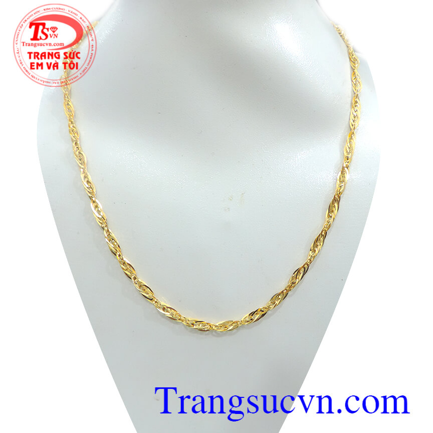 Dây chuyền vàng tây kết, Dây chuyền nữ Dây chuyền vàng tây kết, Dây chuyền nữ