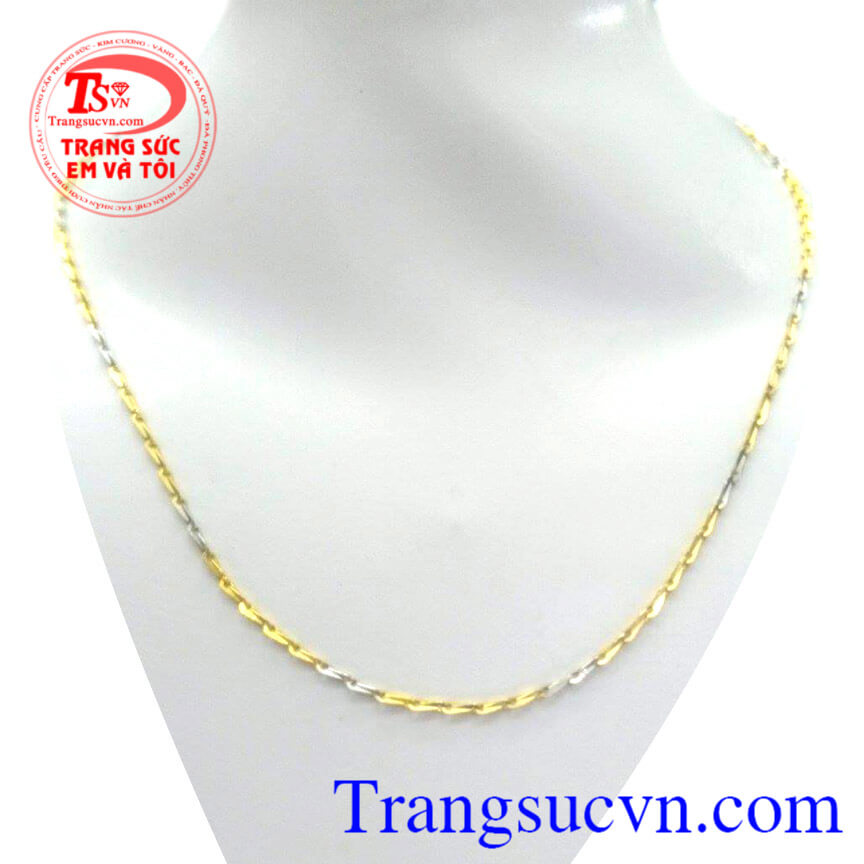 Dây chuyễn vàng vuông nữ, Dây chuyền nữ Dây chuyễn vàng vuông nữ, Dây chuyền nữ
