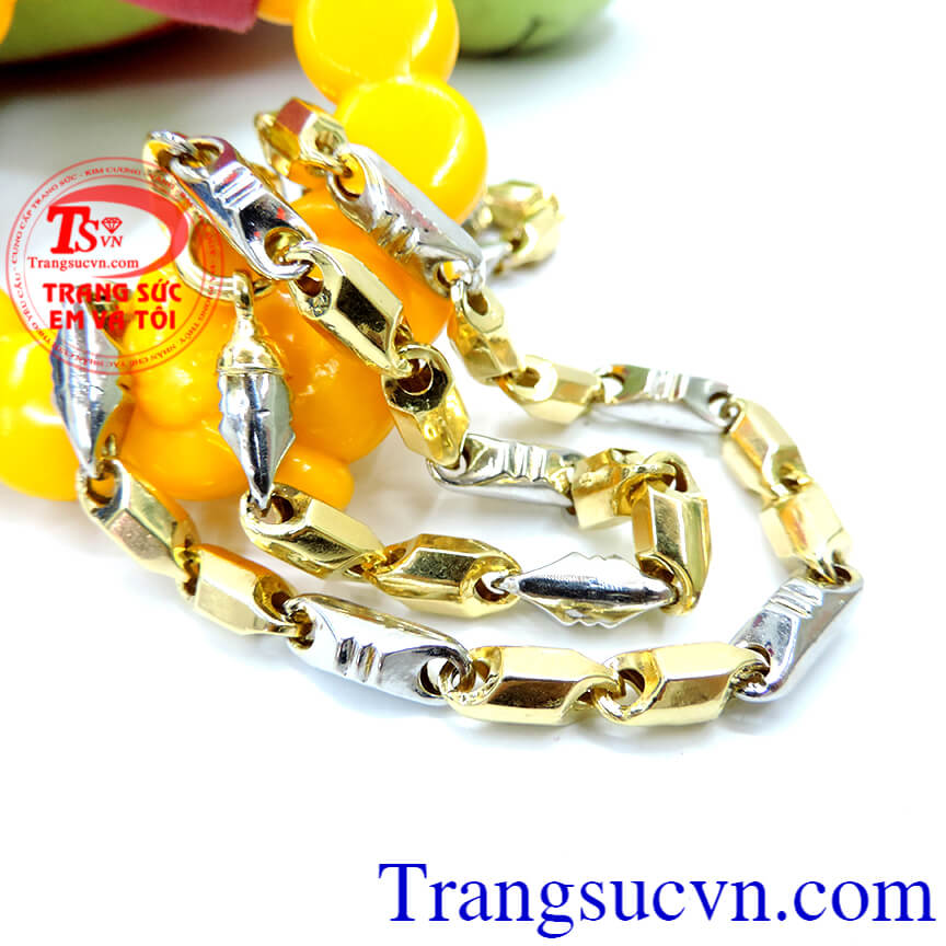 Dây nam 14k mạnh mẽ, Dây chuyền nam vàng tây Dây nam 14k mạnh mẽ, Dây chuyền nam vàng tây