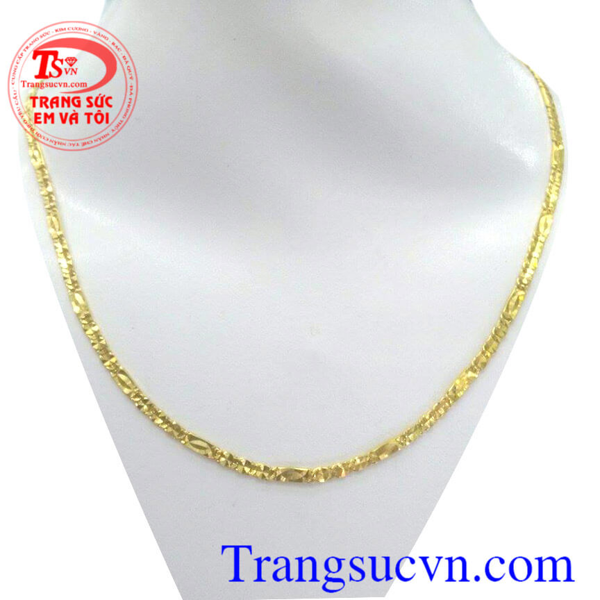 Dây nữ vàng tây dẹt, Dây chuyền nữ Dây nữ vàng tây dẹt, Dây chuyền nữ