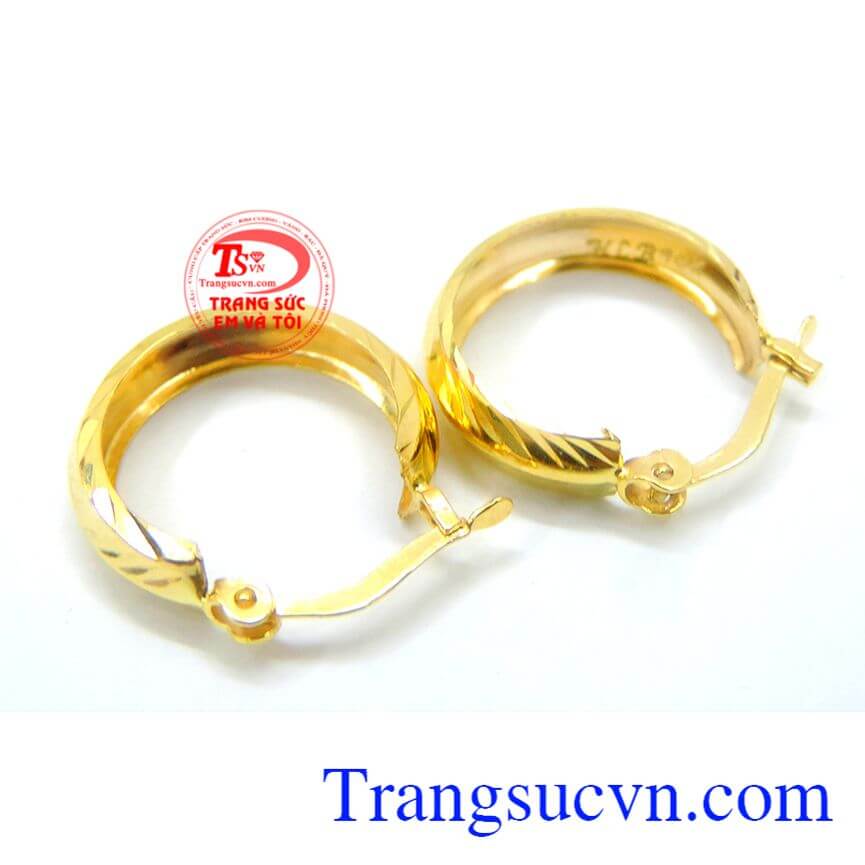 Đôi hoa tai giá rẻ vàng 10k, Hoa tai vàng tây Đôi hoa tai giá rẻ vàng 10k, Hoa tai vàng tây