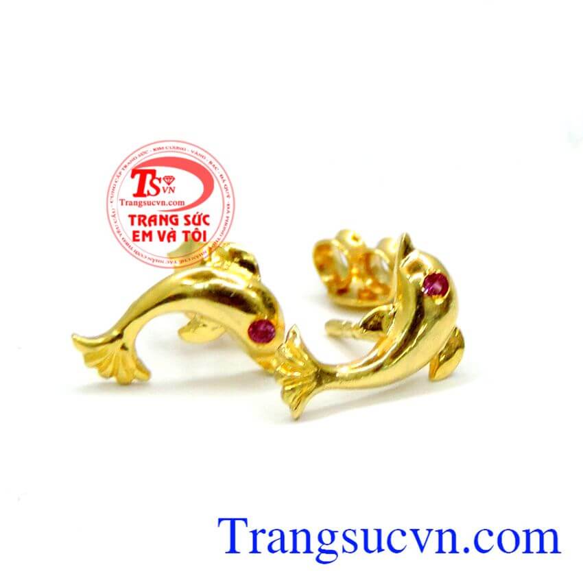 Hoa tai cá heo, Hoa tai vàng tây Hoa tai cá heo, Hoa tai vàng tây