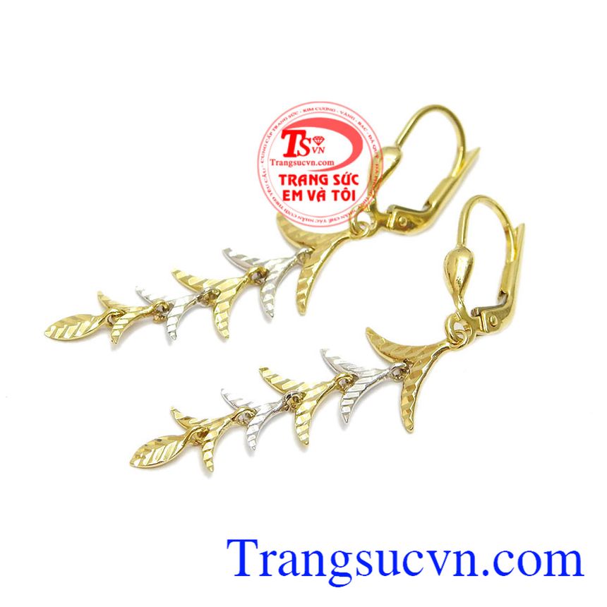 Hoa tai ngọc diệp, Hoa Tai V&agrave;ng T&acirc;y, Hoa tai nữ