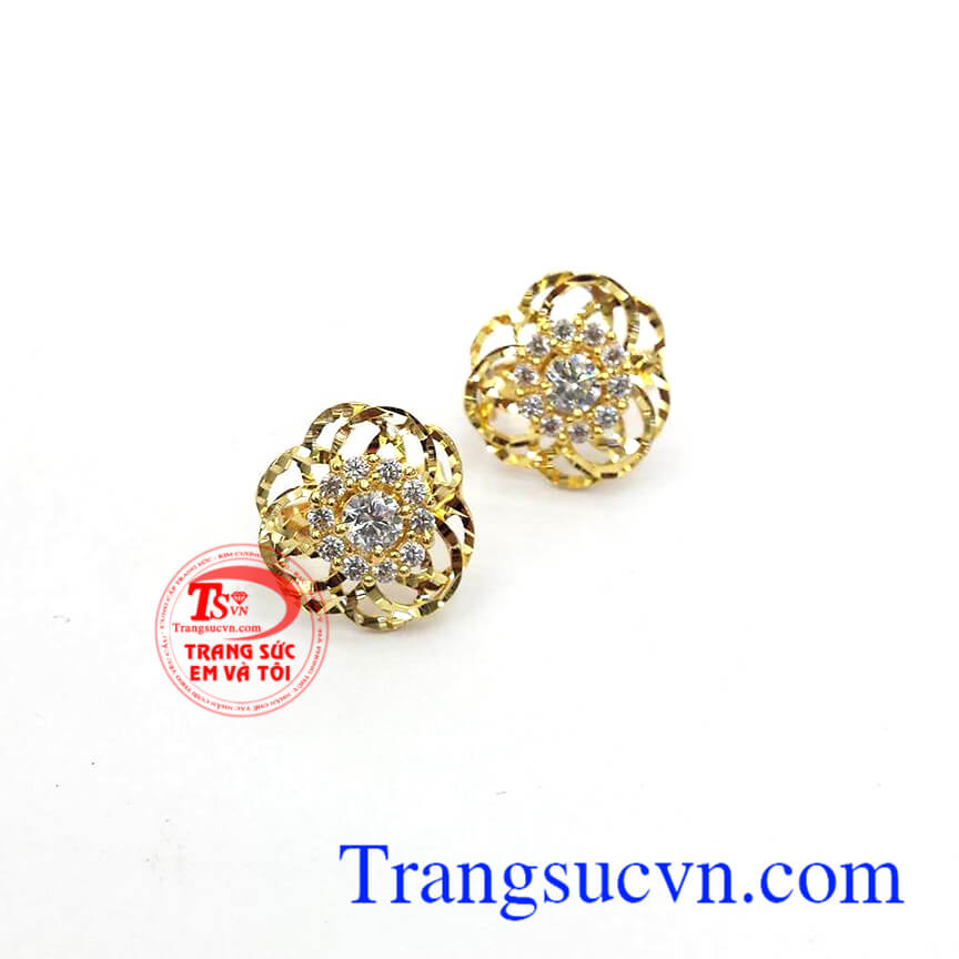 Hoa tai nụ đẹp, Hoa tai vàng tây Hoa tai nụ đẹp, Hoa tai vàng tây