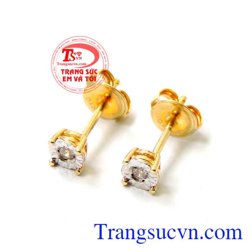 Hoa tai nữ nụ, Hoa tai vàng tây