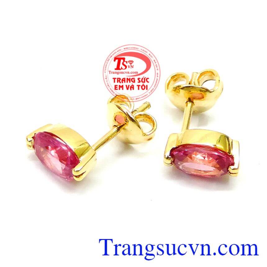 Hoa tai nữ Ruby thiên nhiên đẹp, Hoa tai Ruby Hoa tai nữ Ruby thiên nhiên đẹp, Hoa tai Ruby