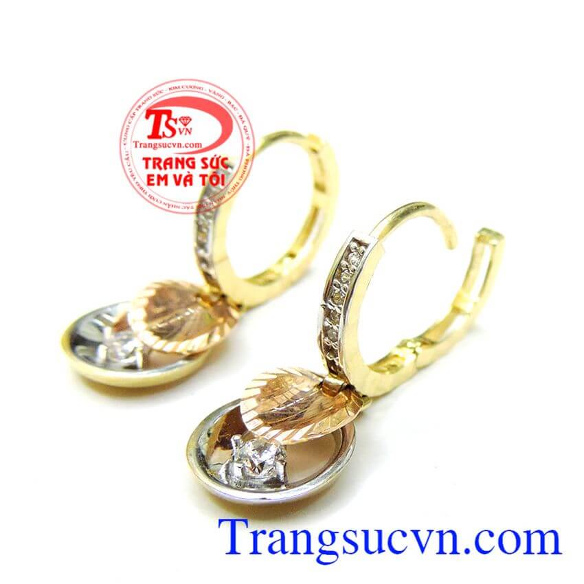 Hoa tai nữ vàng hồng, Hoa tai vàng tây Hoa tai nữ vàng hồng, Hoa tai vàng tây