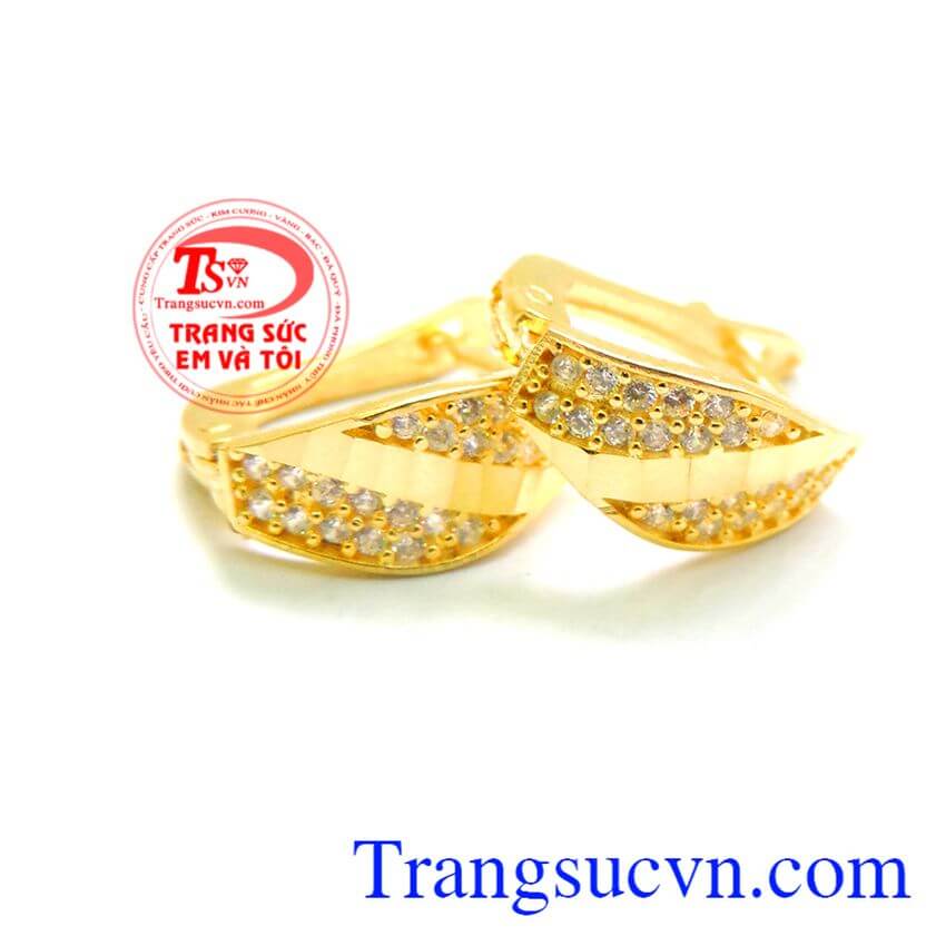 Hoa tai vàng nữ đeo, Hoa tai vàng tây