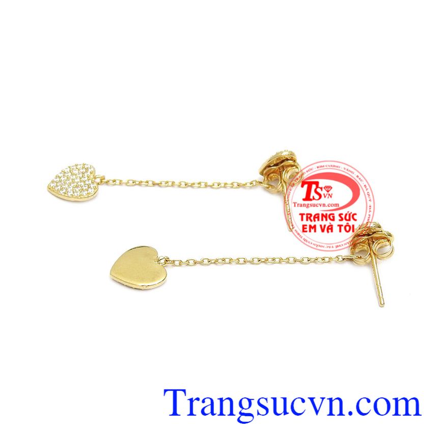 Hoa tai v&agrave;ng t&igrave;nh y&ecirc;u, Hoa Tai V&agrave;ng T&acirc;y, Hoa tai nữ