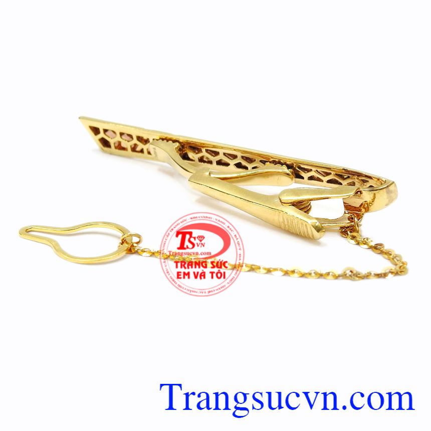Kẹp caravat vàng lịch lãm, Kẹp caravat vàng