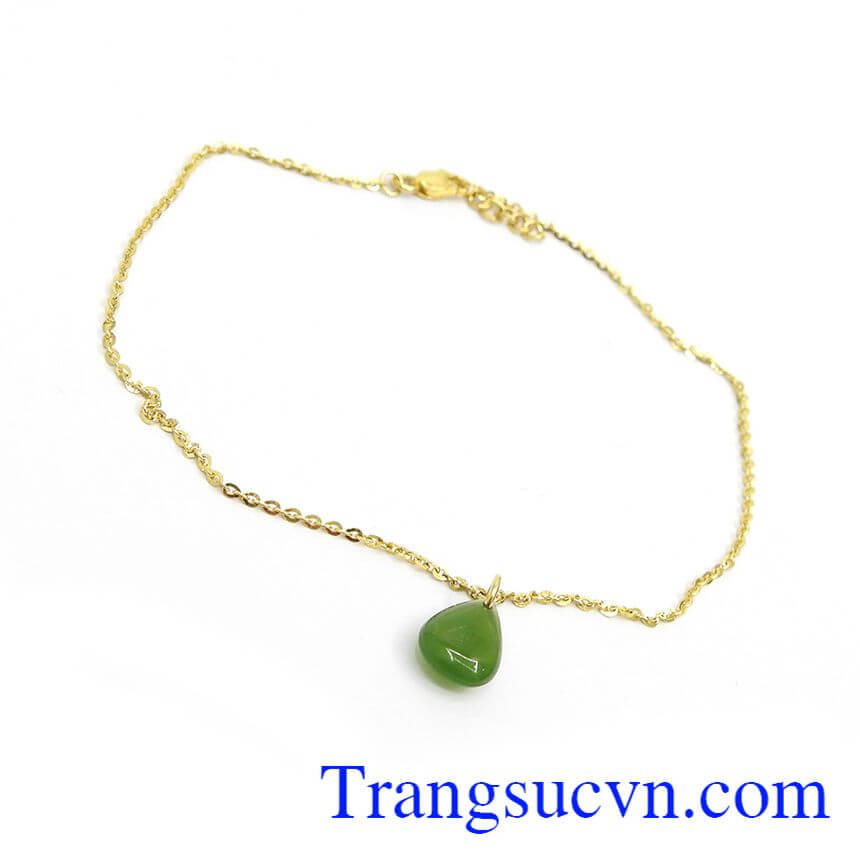 Lắc Chân Cẩm Thạch Bình An, Lắc chân vàng tây