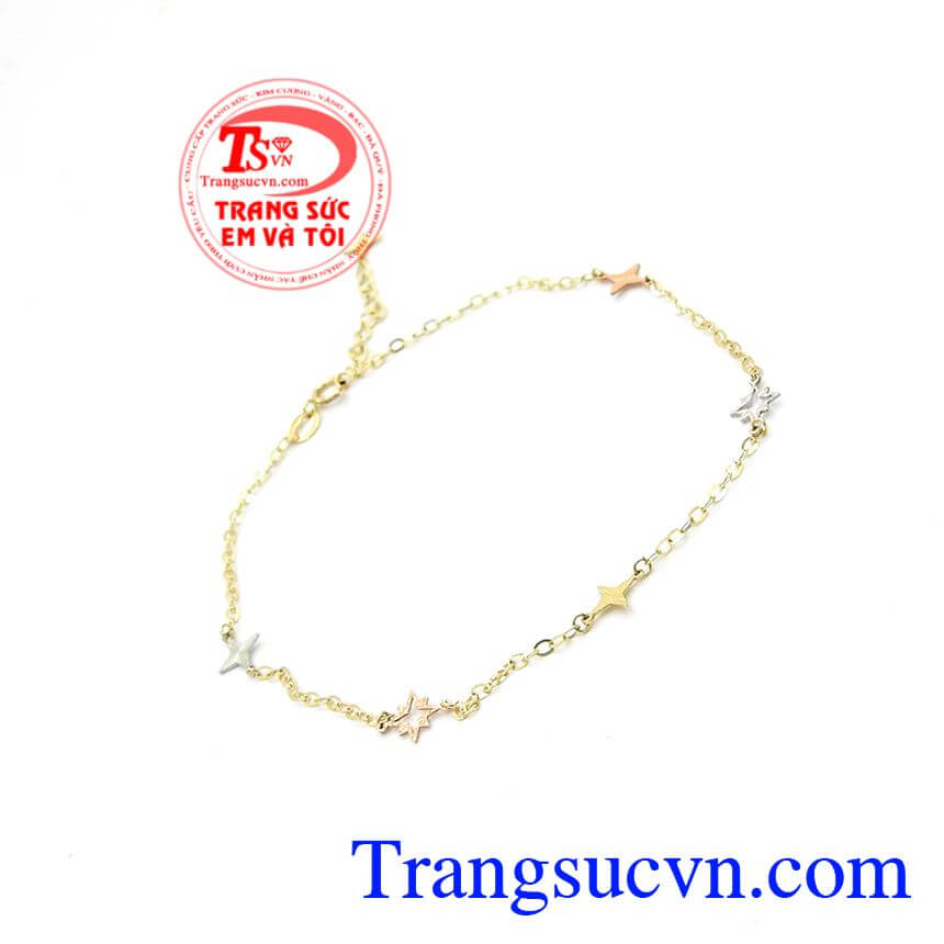 Lắc Chân Ý Sang Trọng Tinh Tế, Lắc chân vàng tây Lắc Chân Ý Sang Trọng Tinh Tế, Lắc chân vàng tây