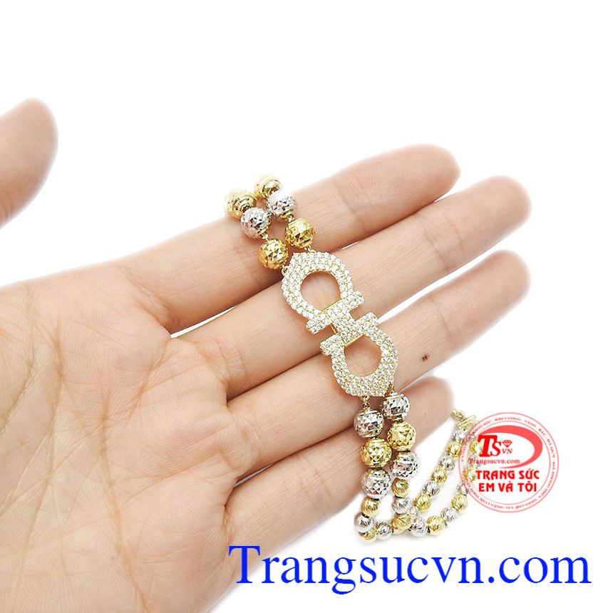 Lắc tay nữ 10k đẹp,Lắc tay v&agrave;ng,Lắc tay nữ v&agrave;ng