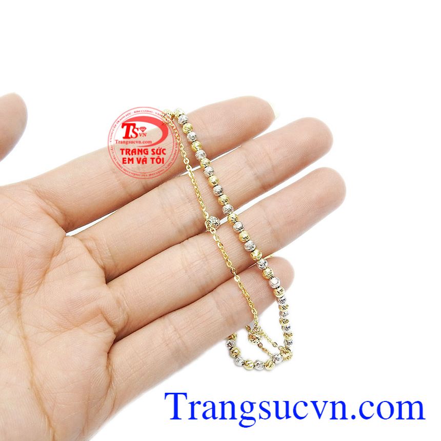 Lắc tay nữ 10k may mắn,Lắc tay v&agrave;ng,Lắc tay nữ v&agrave;ng