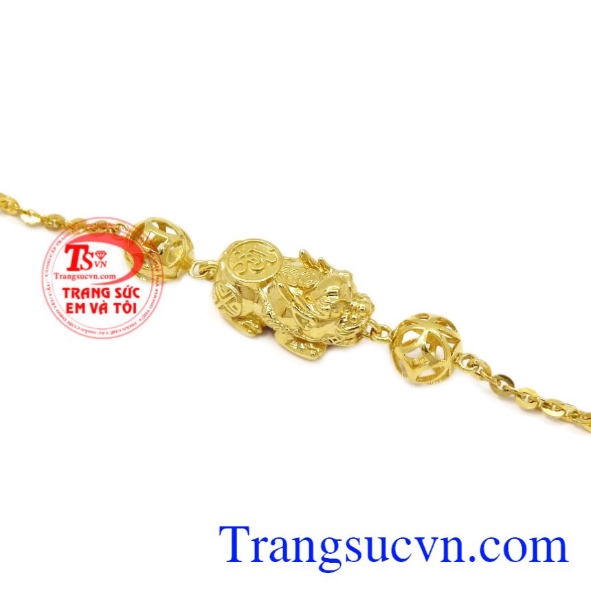 Lắc tay nữ vàng tỳ hưu, Lắc tay nữ vàng Lắc tay nữ vàng tỳ hưu, Lắc tay nữ vàng